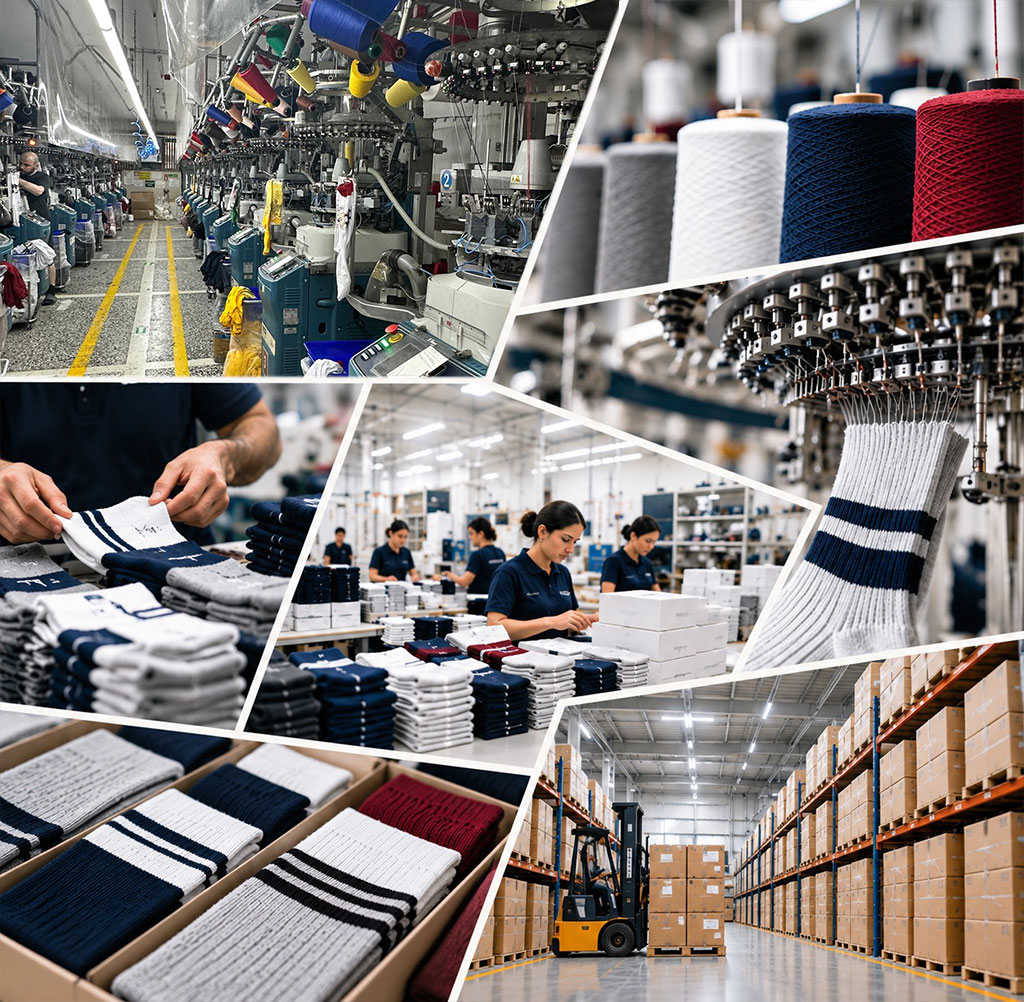 Private label sock collection